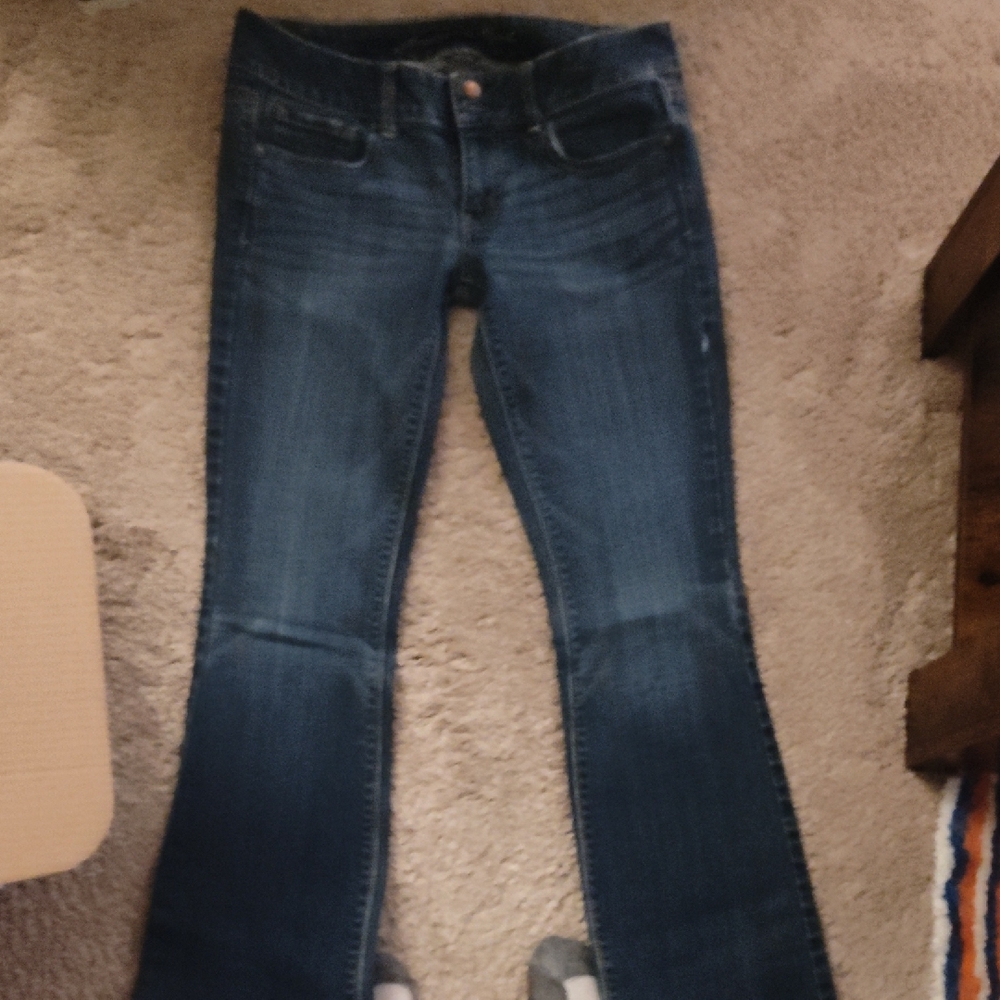 American Eagle Outfitters Blue Boot Cut Jeans Classic Style